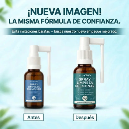 HoraCero™ Spray Limpiador Pulmonar